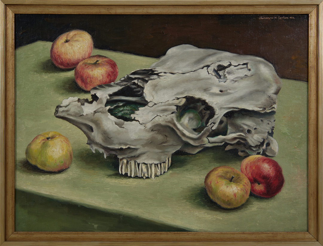 Still Life with Apples by Clarence Holbrook Carter