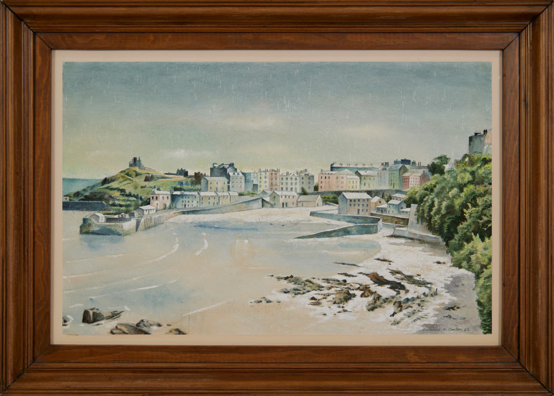 Tenby, Coast of Wales by Clarence Holbrook Carter
