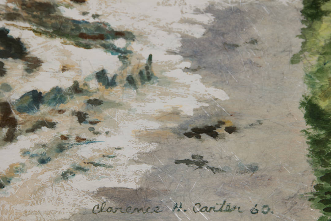 Tenby, Coast of Wales by Clarence Holbrook Carter