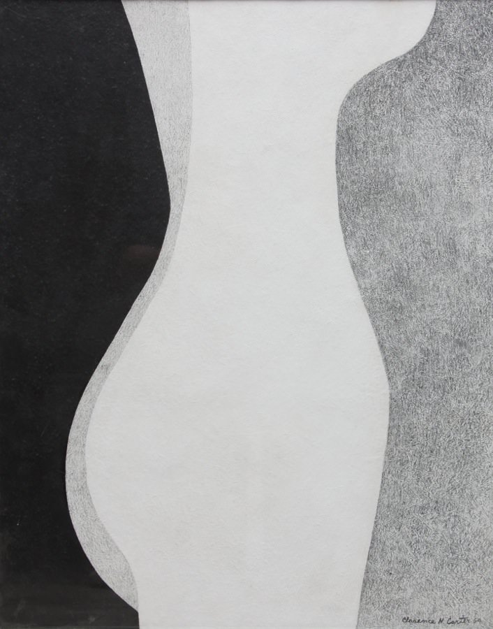 Torso, Black and White by Clarence Holbrook Carter
