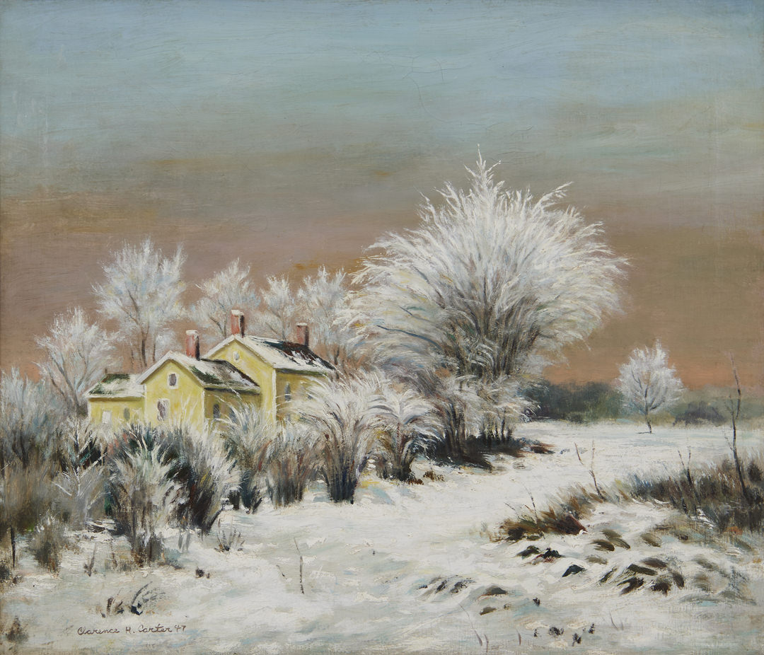Winter Landscape by Clarence Holbrook Carter
