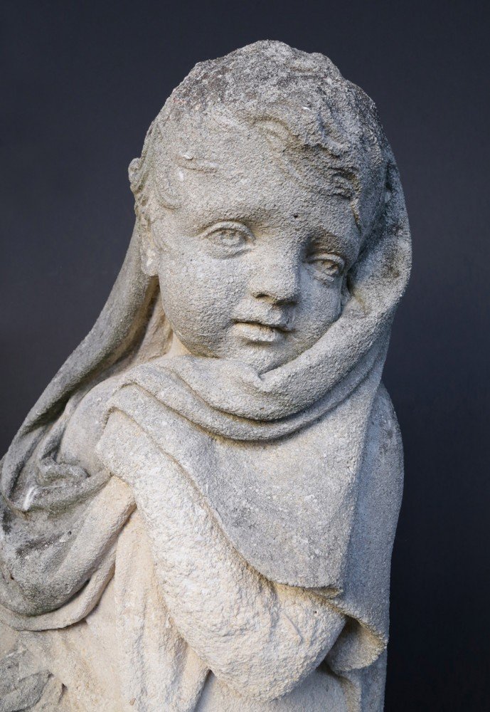 Cherub as the personification of Winter by 20th Century American School
