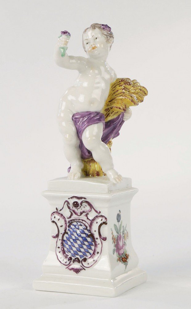 Nymphenburg Porcelain Figure Emblematic of Summer