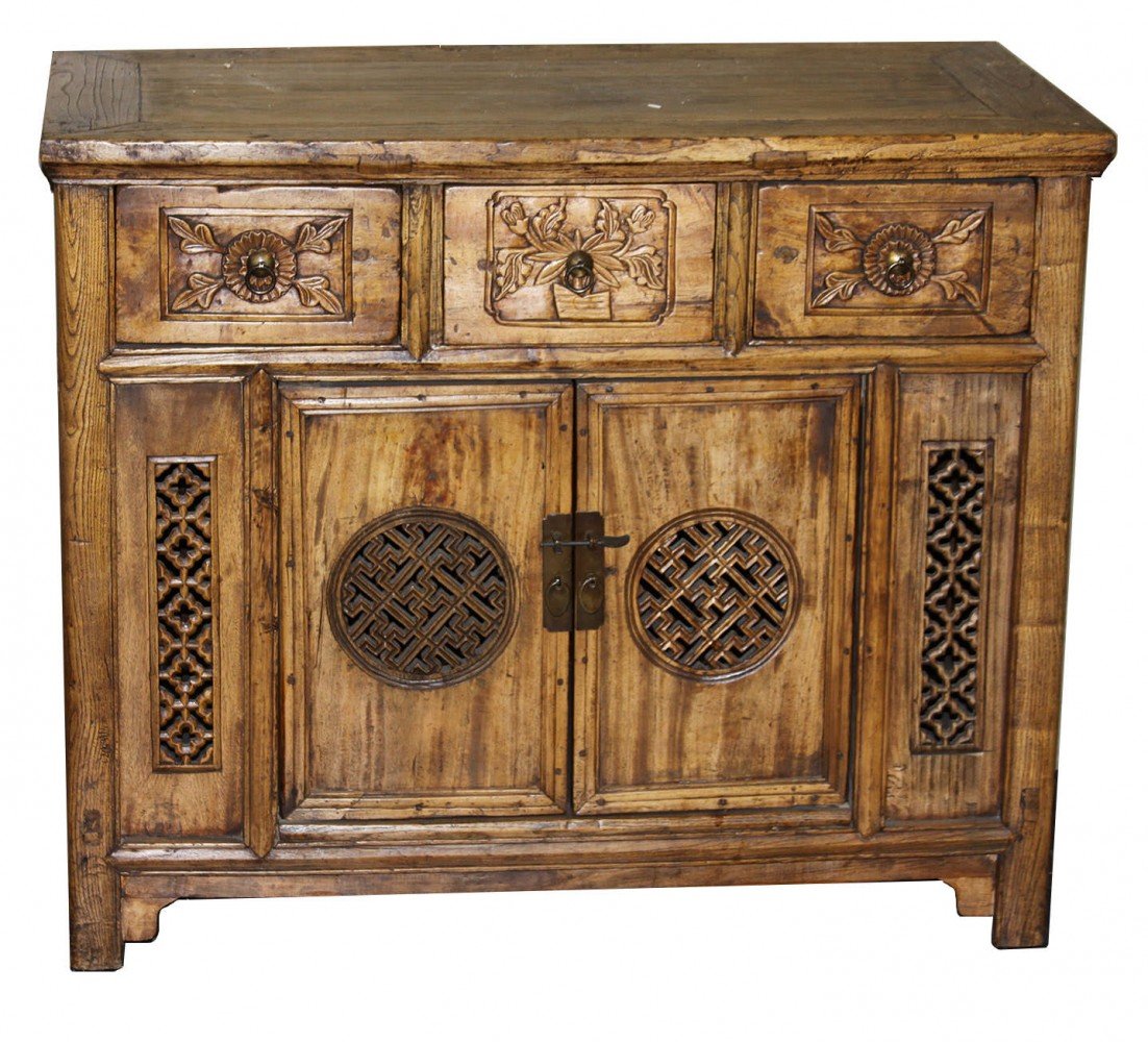 Pierced Carved Cabinet
