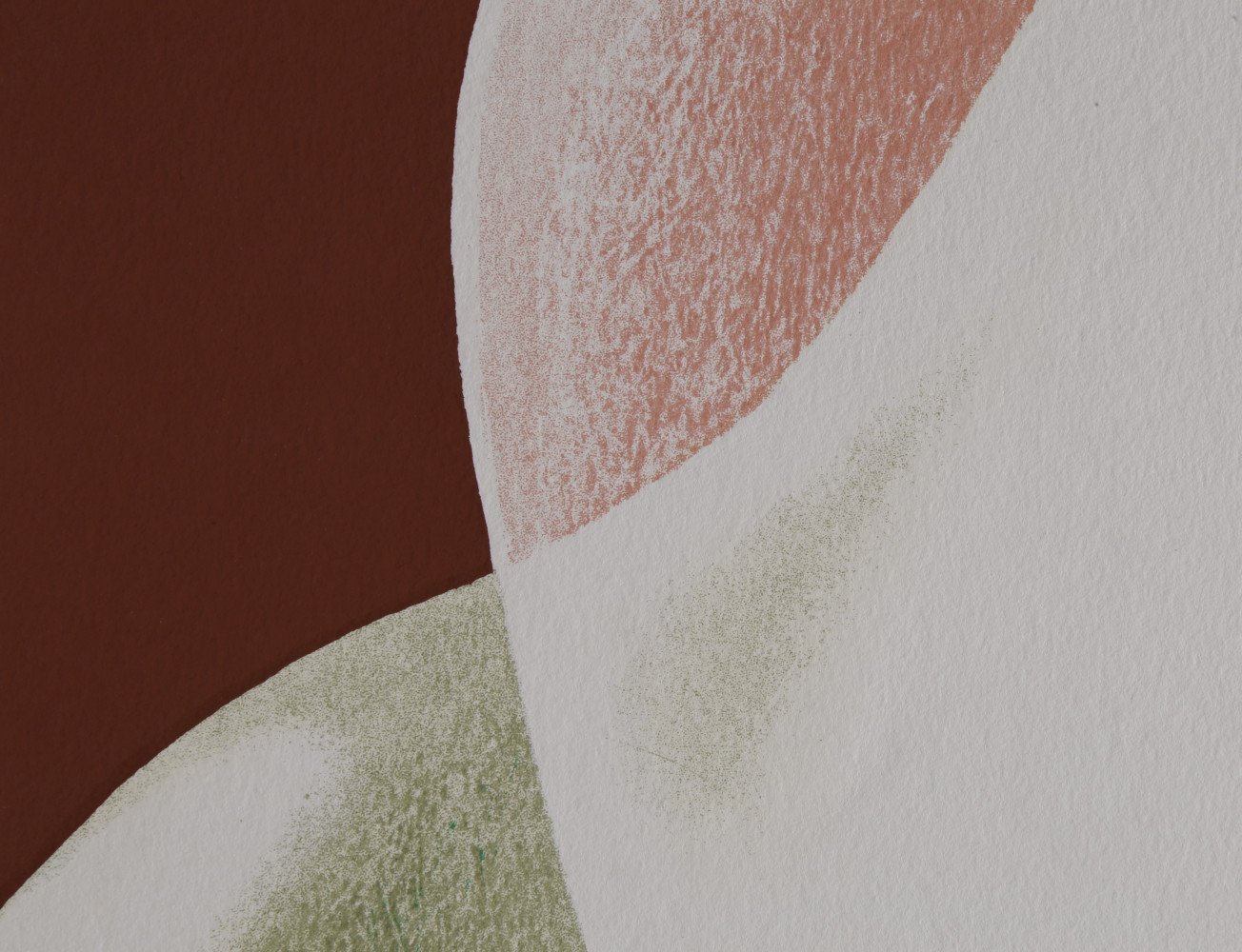 Abstract Silkscreen Print: 