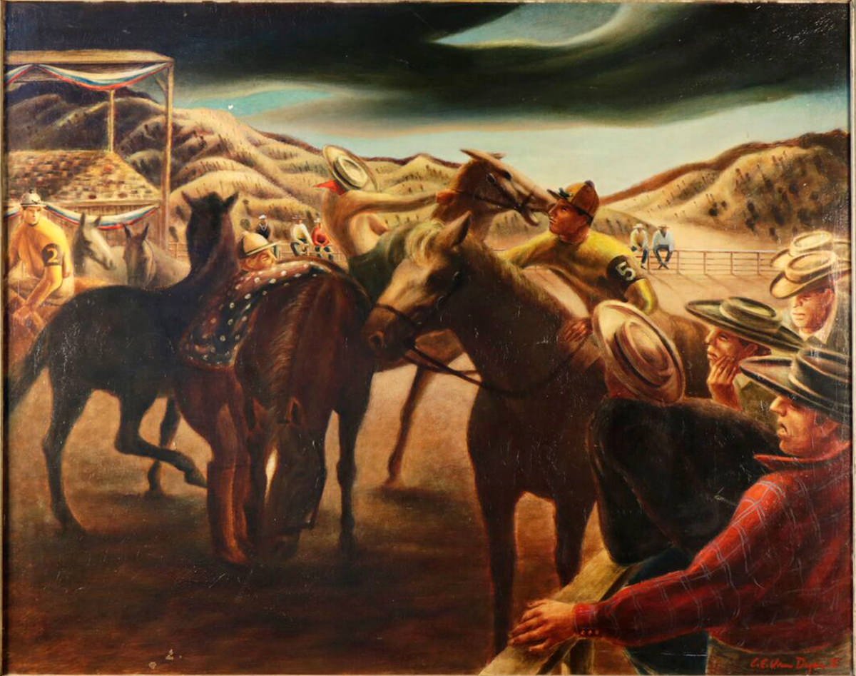 Before The Race by Clarence Van Duzer
