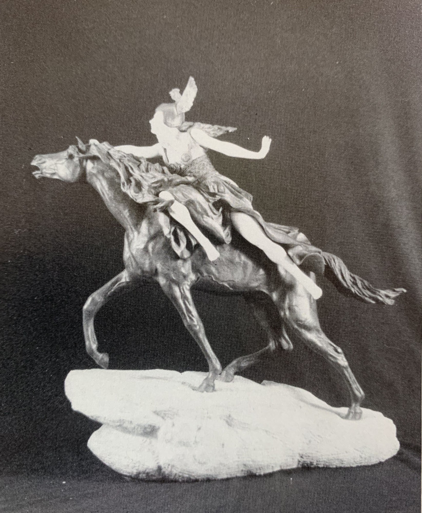 Brunhilda on Horseback by Claire Jeanne Roberte Colinet