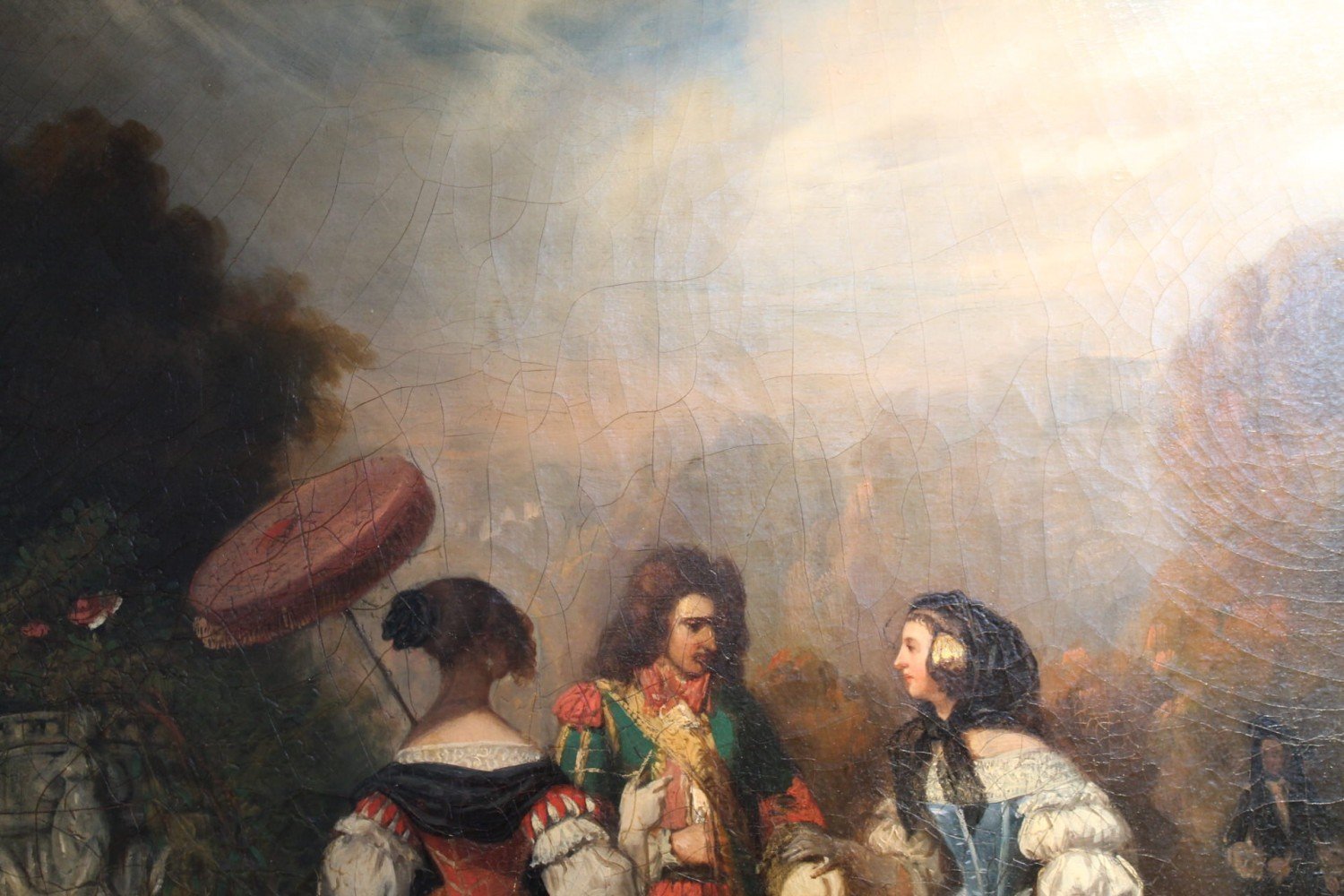The Conversation by 18th Century Continental School