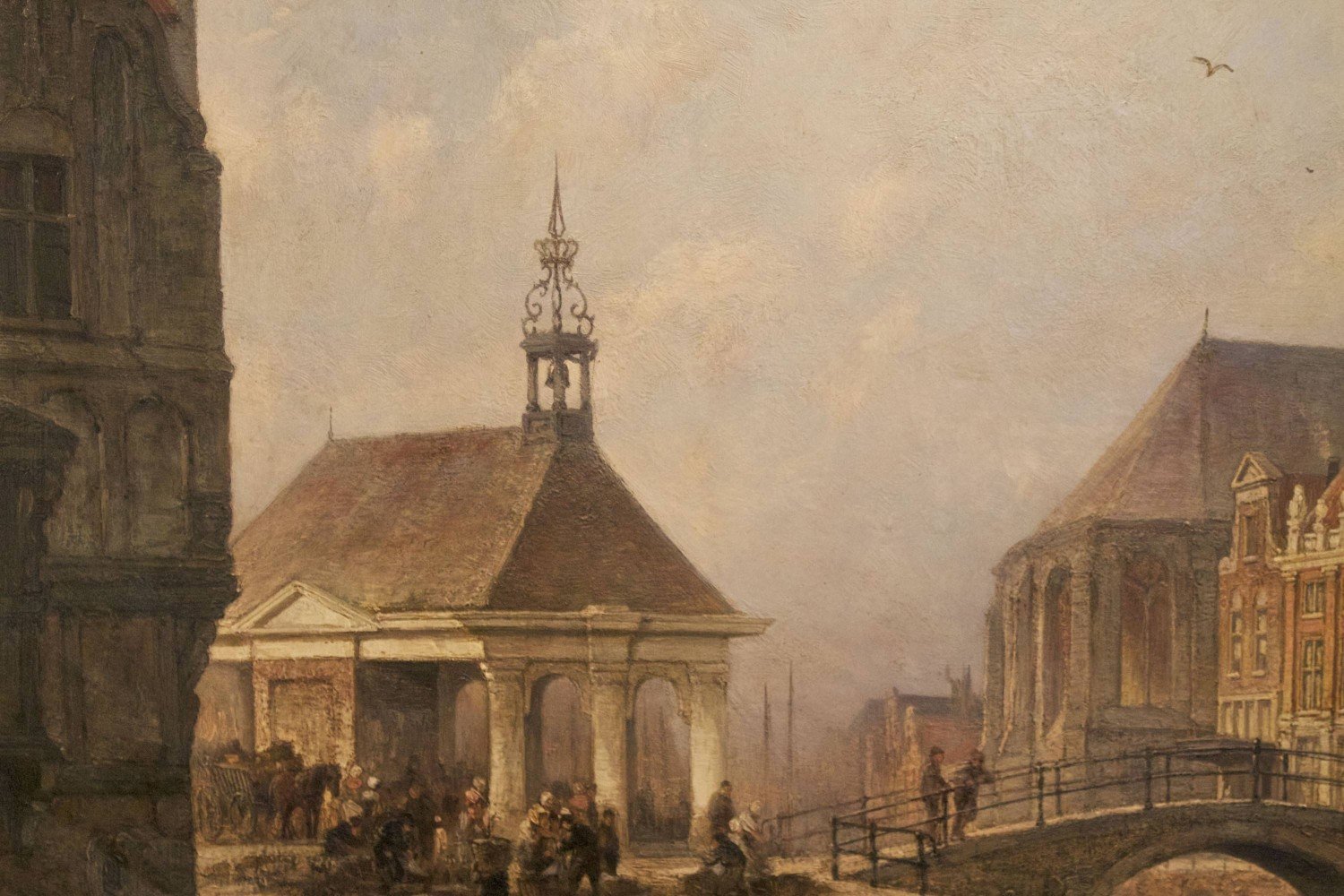 View of Groningen by Cornelis Christiaan Dommelshuizen