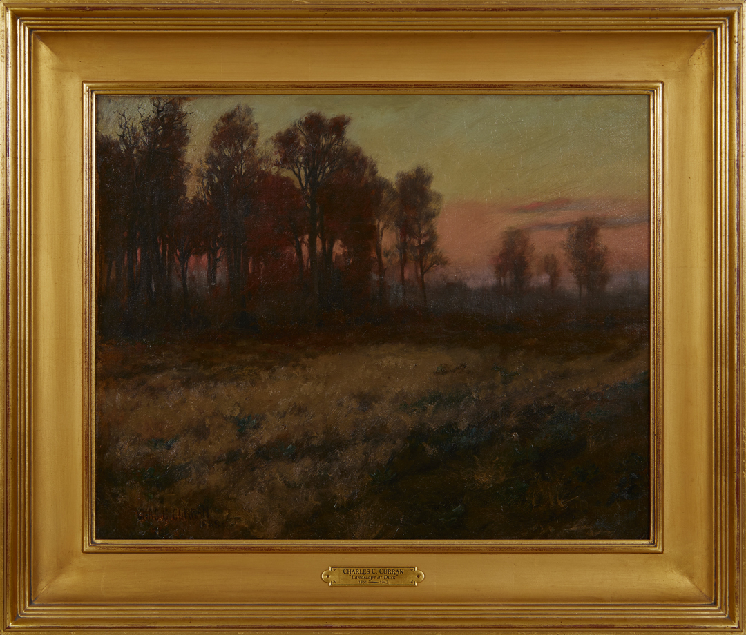 Landscape at Dusk by Charles Courtney Curran