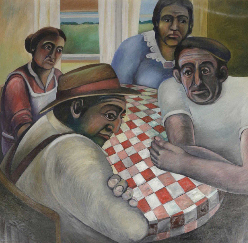 The Kitchen Table by 20th Century American School