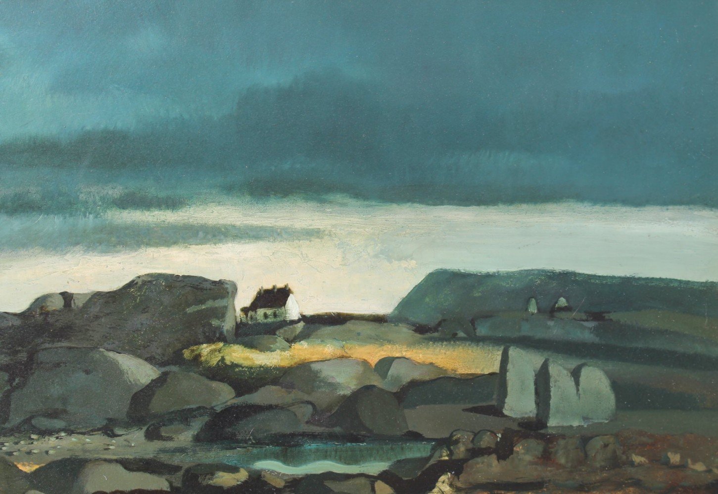 Irish Coastal Landscape by Daniel O’Neill