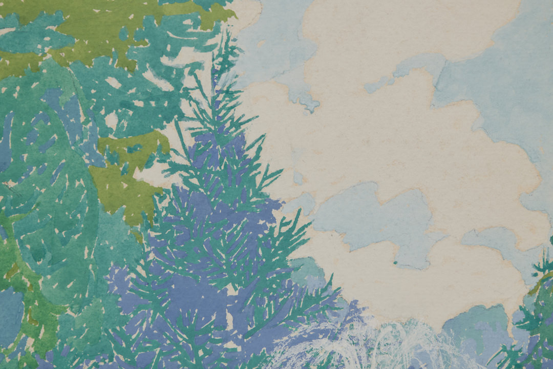 The Fountain - Milan, Ohio by Clara Deike