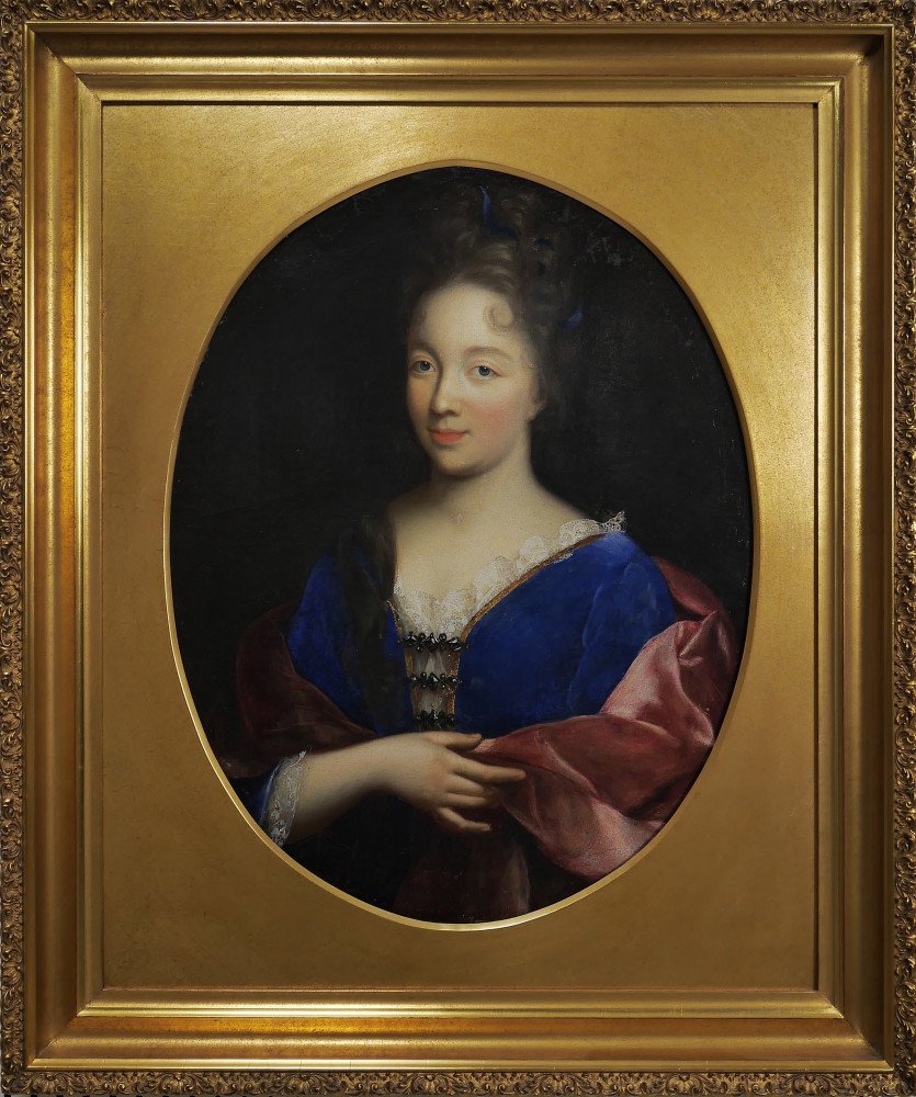 Portrait of a Young Woman by 17th Century British School