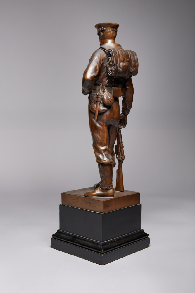 Figure of a Royal Navy Seaman by Elkington & Co.