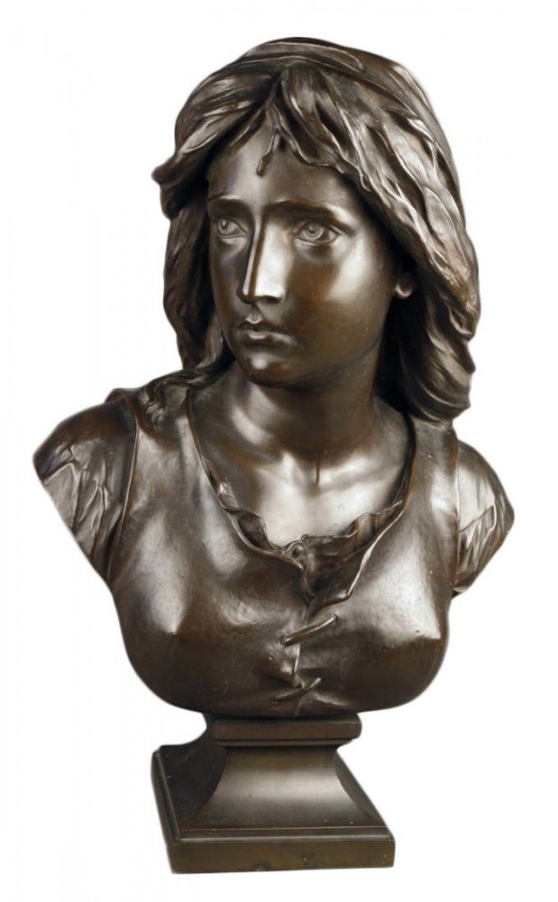 Bust of Mignon by Eugene Antoine Aizelin