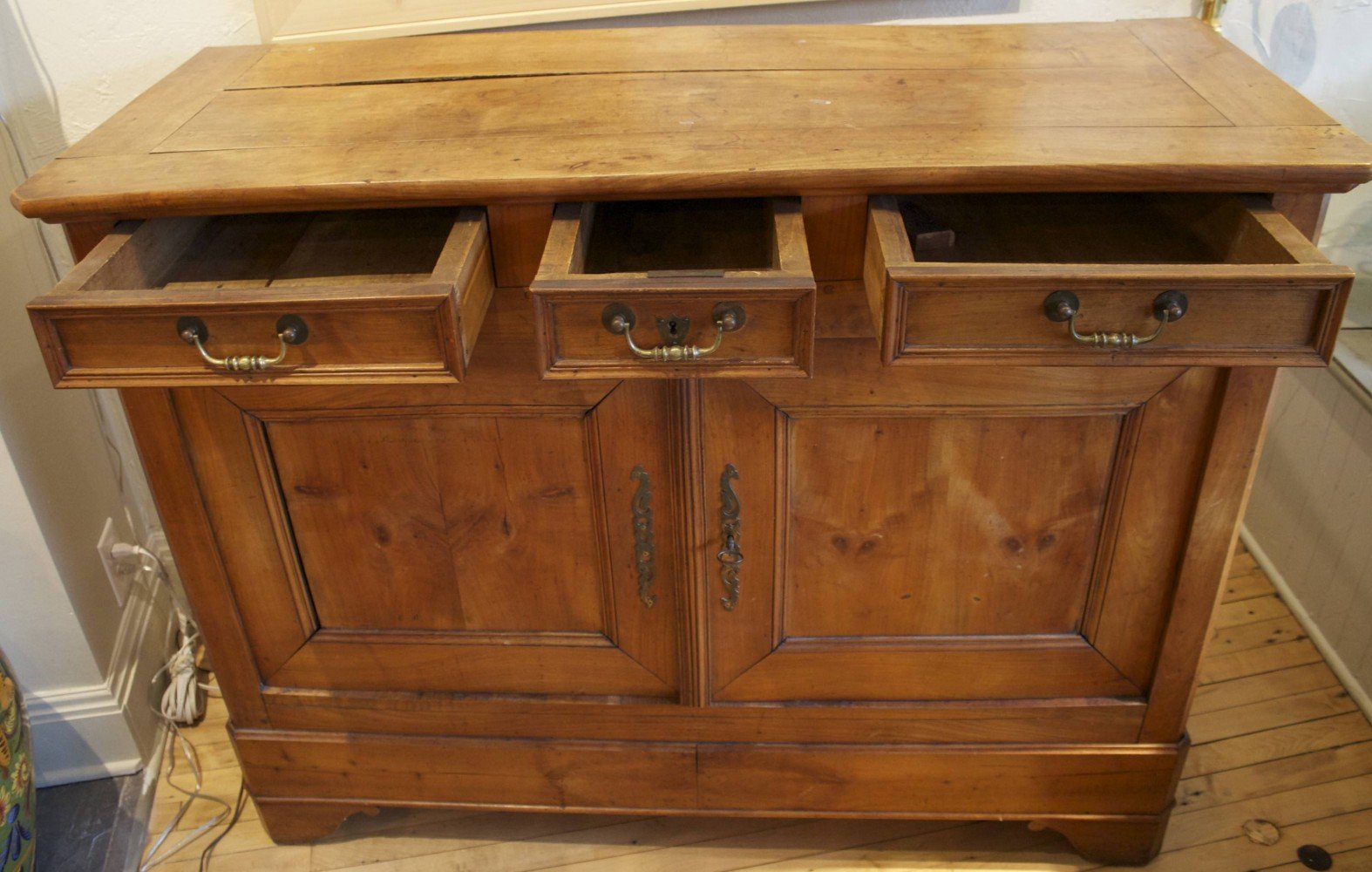 A French Directoire Fruitwood Buffet
