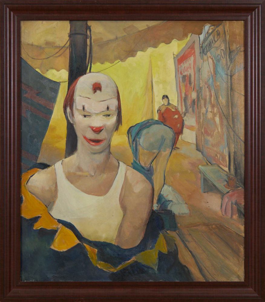 Getting Ready for the Show by Carl Frederick Gaertner