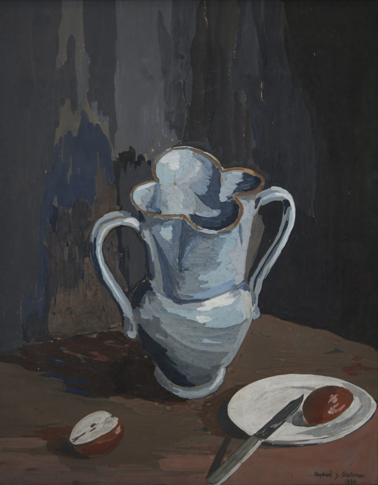 Still Life with Apple by Raphael Gleitsmann