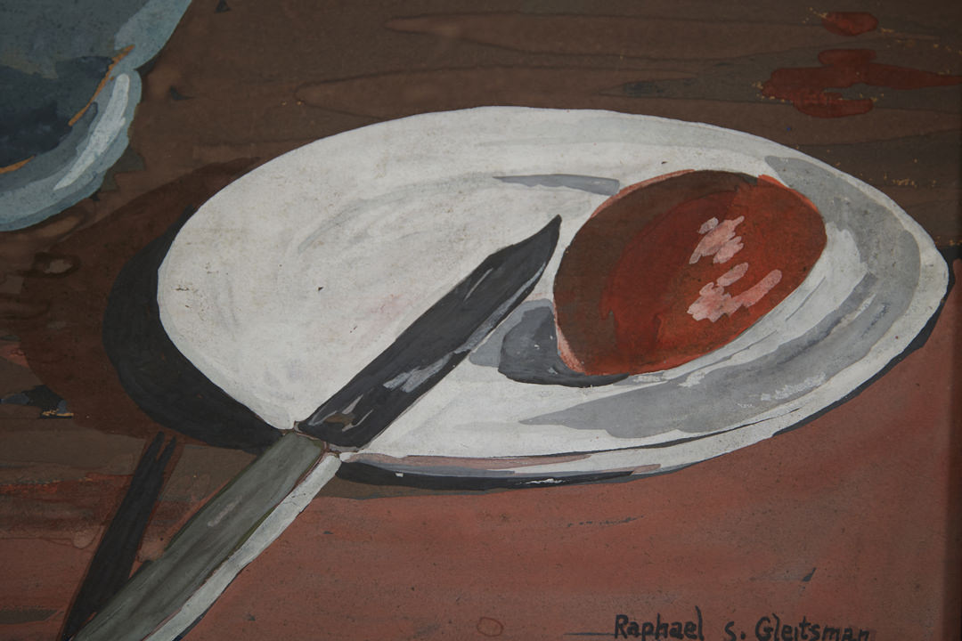 Still Life with Apple by Raphael Gleitsmann