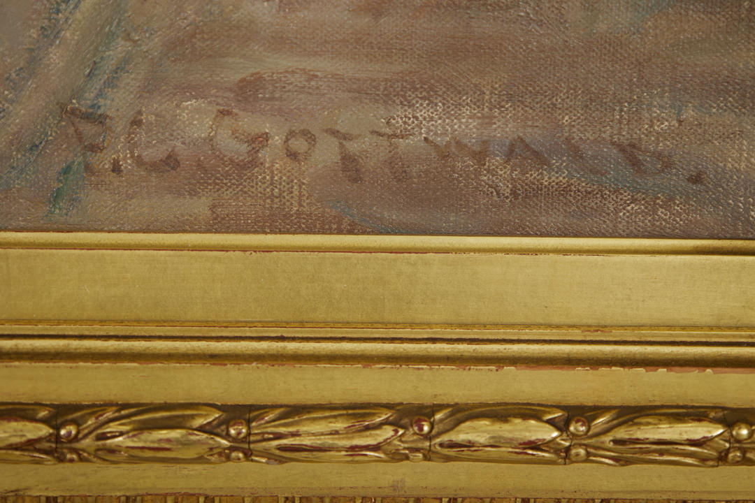 Docked Ship by Frederick Carl Gottwald