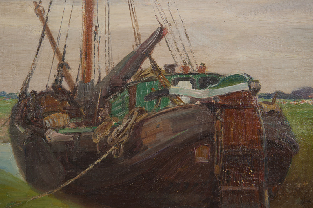 Ship Aground by Frederick Carl Gottwald