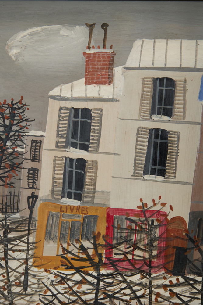 Montmartre in the Snow, Paris by Armand Manago Guerin