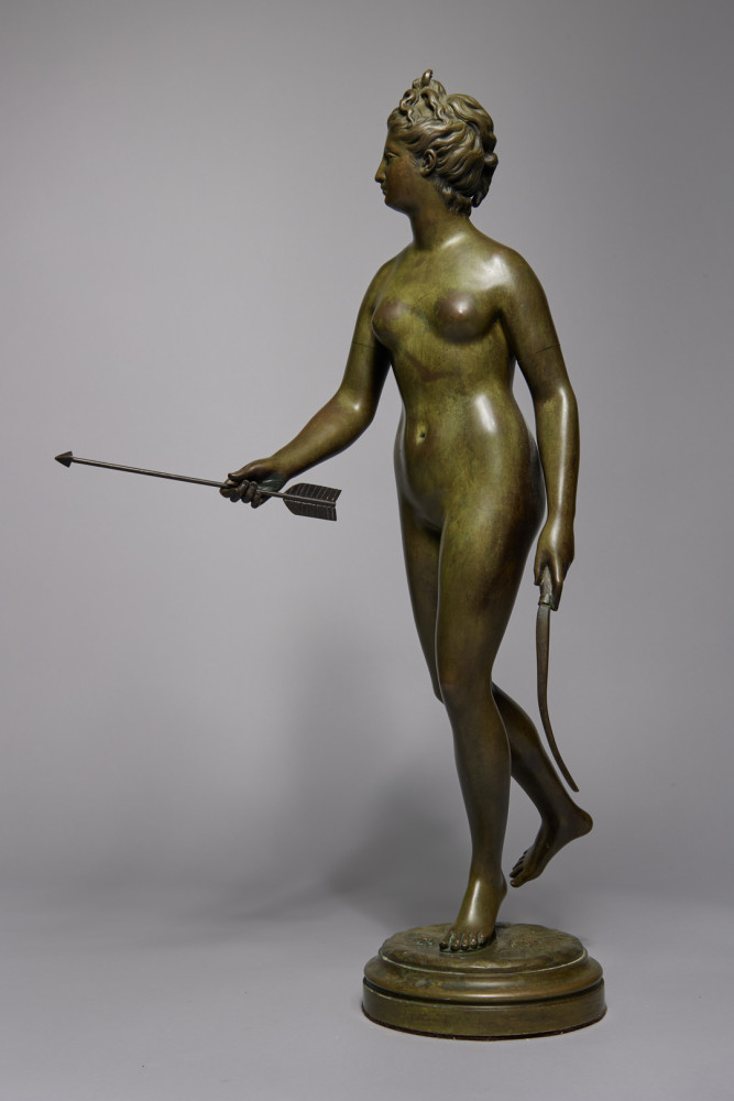 Diana the Huntress I by After Jean-Antoine Houdon