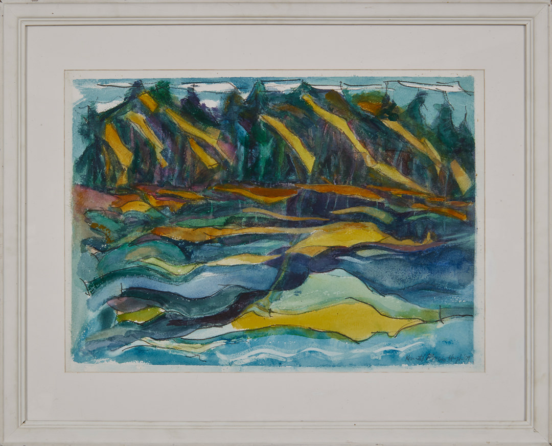 Reflections on a North Shore by Kenneth Marcus Hugh