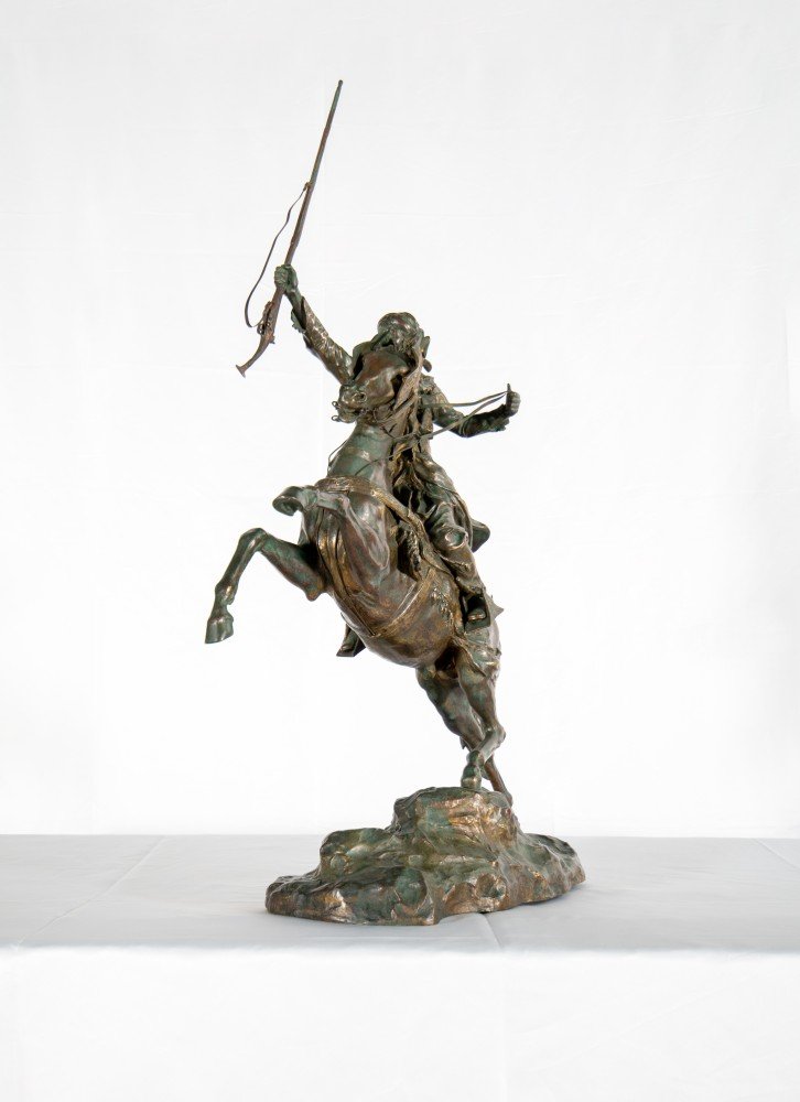 Figurative Animal Bronze Sculpture: 