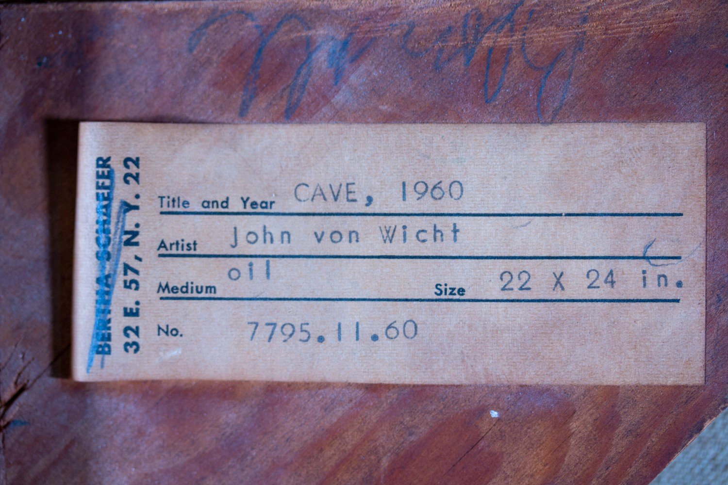 Cave by John von Wicht