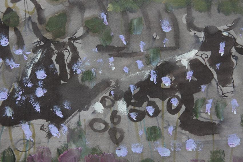 Cows at Pasture by Joseph Benjamin O’Sickey
