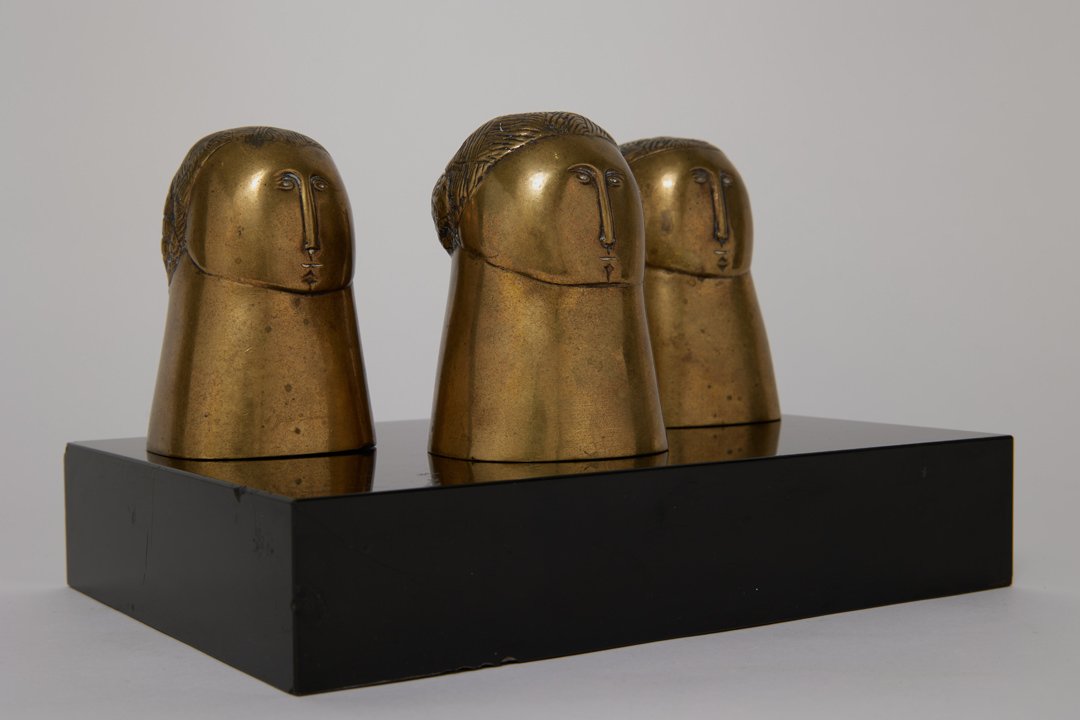 Three Heads by Joseph Glasco
