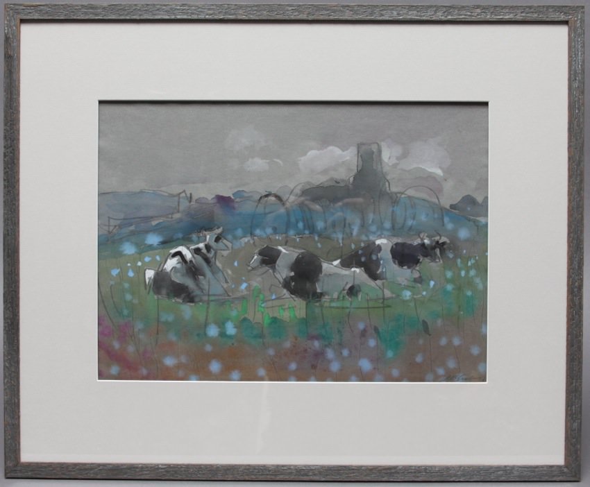 Cows at Pasture II by Joseph Benjamin O’Sickey