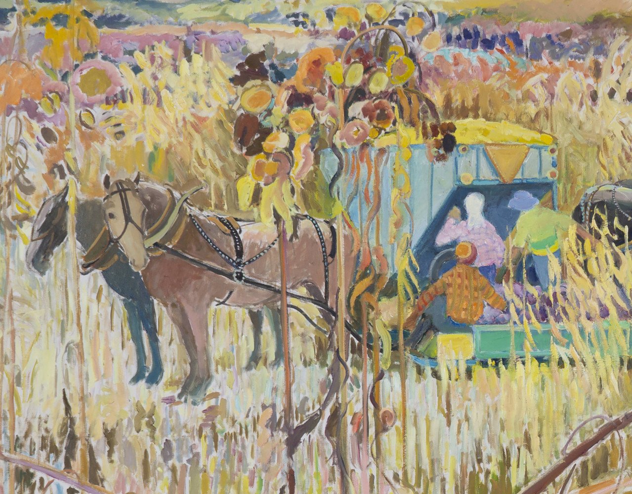Harvest Diptych by Joseph Benjamin O’Sickey
