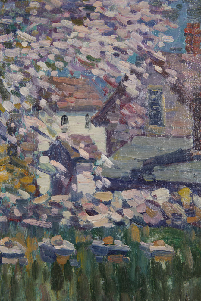 Flowering Tree Landscape by Charles Salis Kaelin