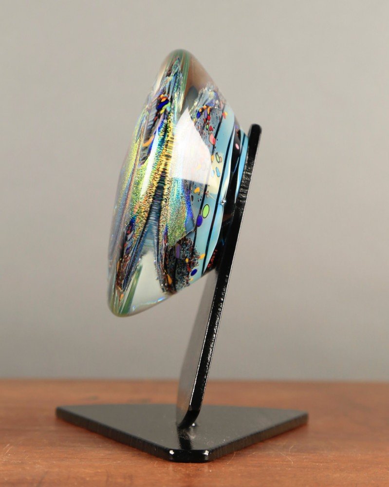 Glass Sculpture by Rollin Karg