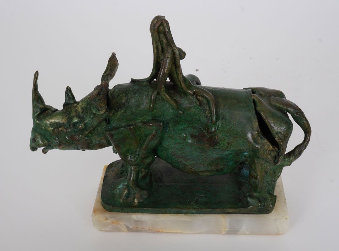 Godiva on a Rhinoceros by John Kearney