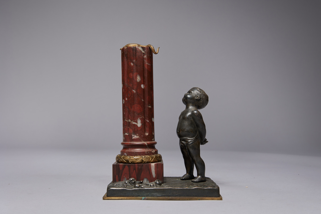 The Lizard, 19th Century (watch holder) by Louis Kley