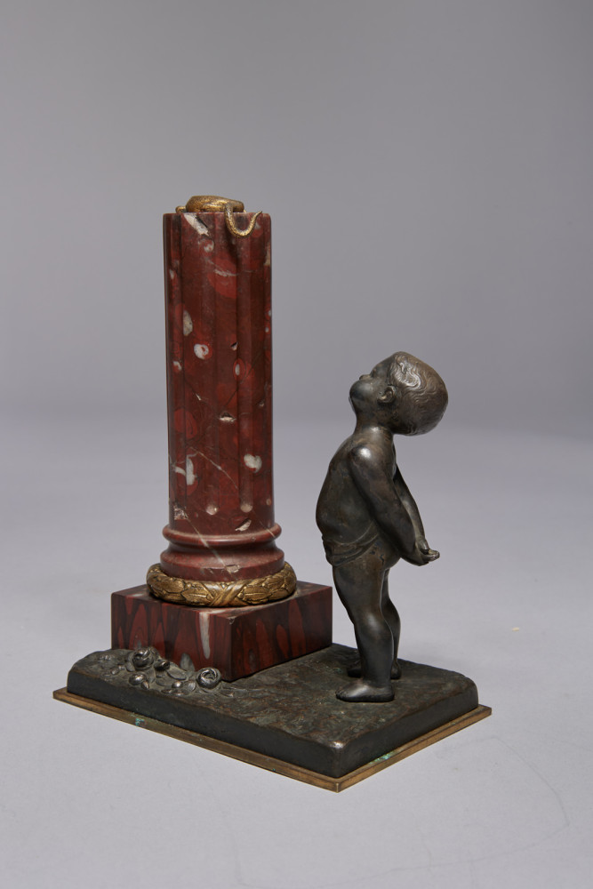 The Lizard, 19th Century (watch holder) by Louis Kley