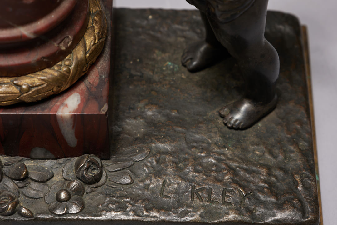 The Lizard, 19th Century (watch holder) by Louis Kley