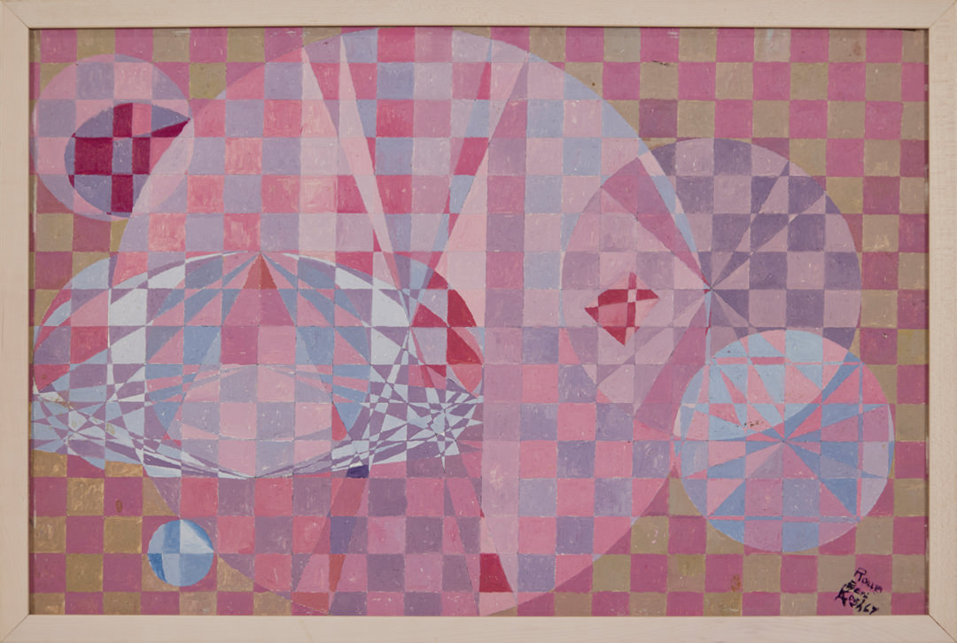 Geometric Abstraction by Beni E. Kosh (Charles Elmer Harris)