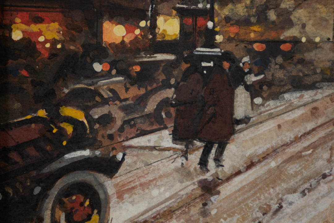 Théâtre du Gymnasium by Eugène Galien Laloue