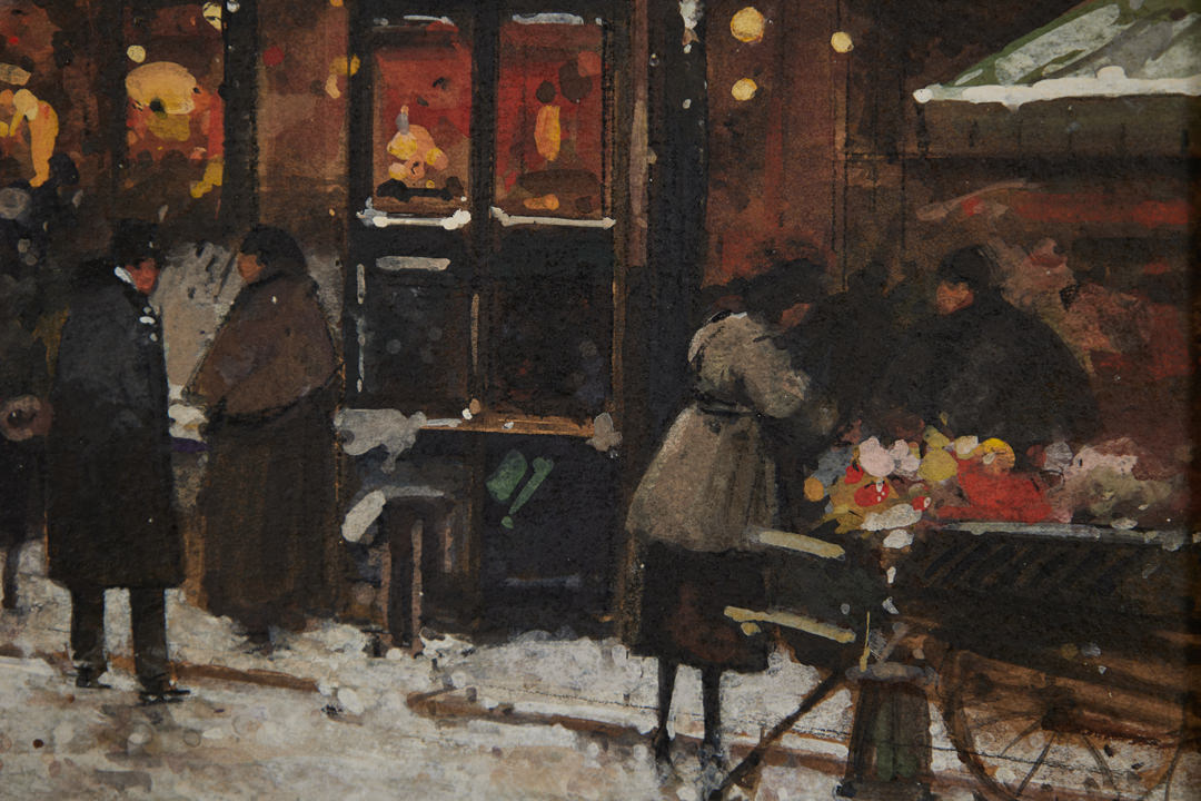 Théâtre du Gymnasium by Eugène Galien Laloue