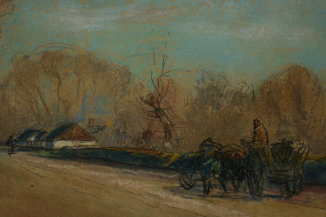 Untitled Landscape by Auguste-Louis Lepère
