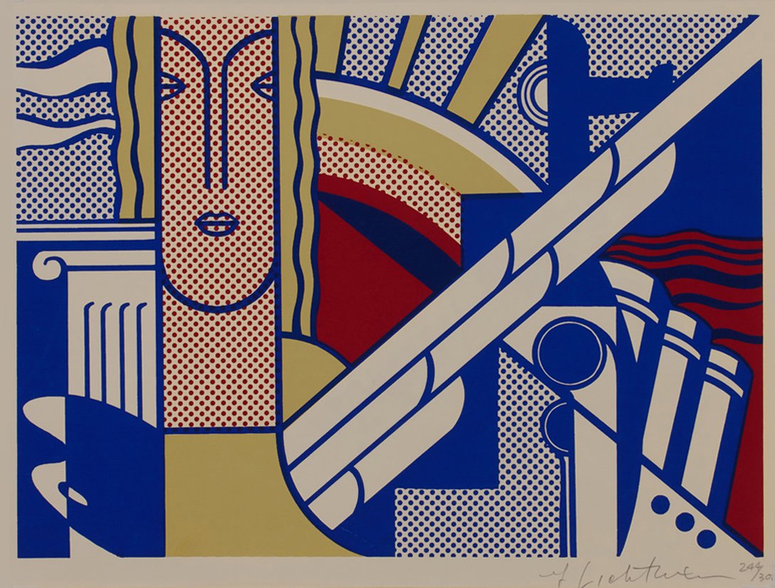 Modern Art by Roy Lichtenstein