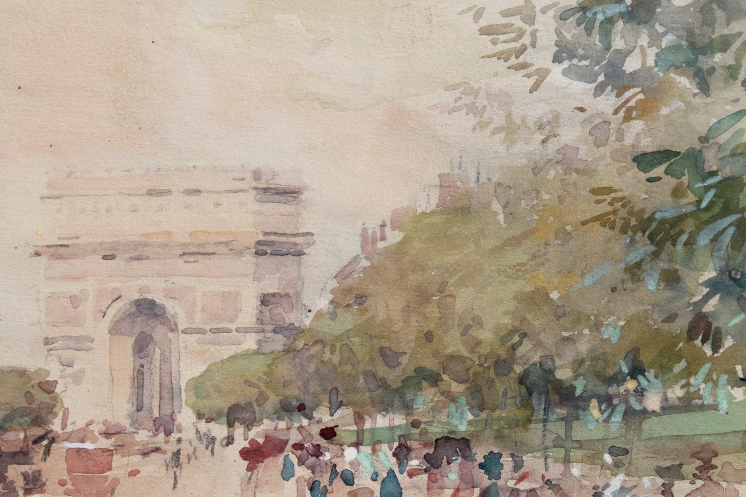 L'Avenue du Bois de Boulogne by Luther E. Van Gorder