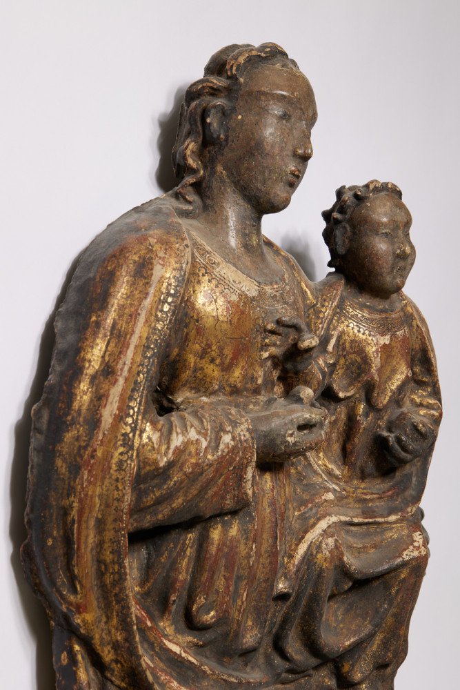 Madonna and Child with Orb and Goldfinch