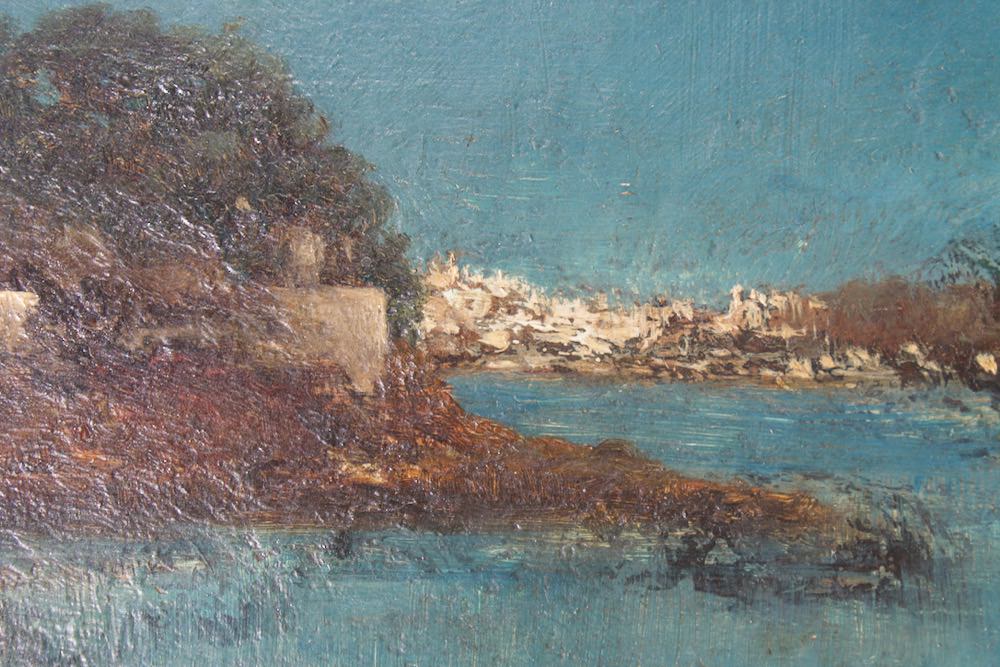 Mallorca with a View of Catedral de la Palma by 19th Century Continental School