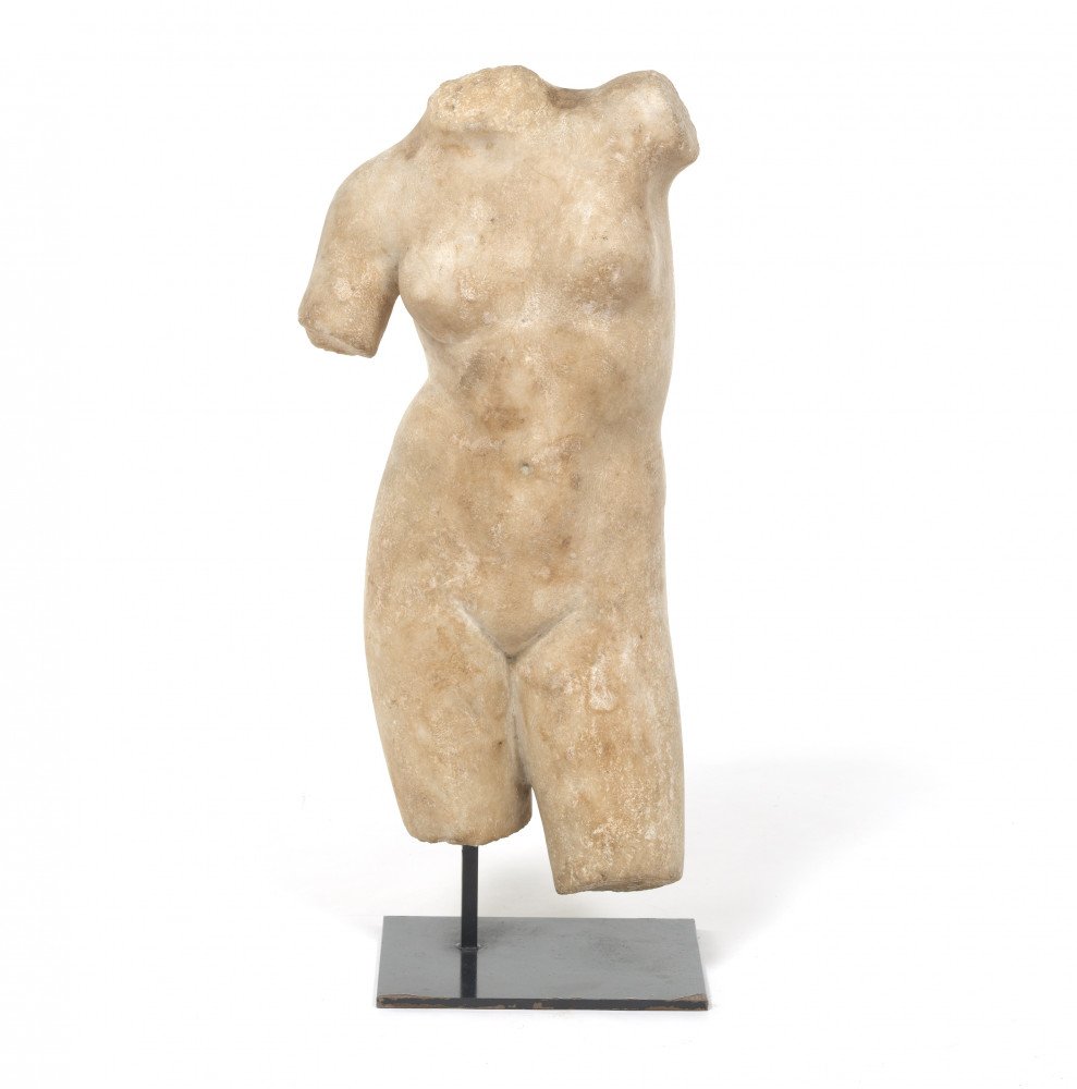 Sculpture of Aphrodite/Venus Torso, Grand Tour Marble, After the Antiquity
